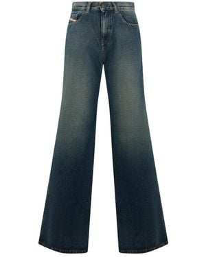 DIESEL Wide Jeans - Blue