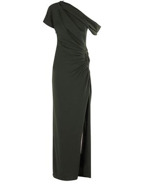 Jonathan Simkhai Gerafftes midi-kleid - Schwarz