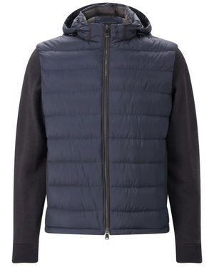 Paul & Shark Jassen ,Blauw ,Wol Veelzijdige Donsjas