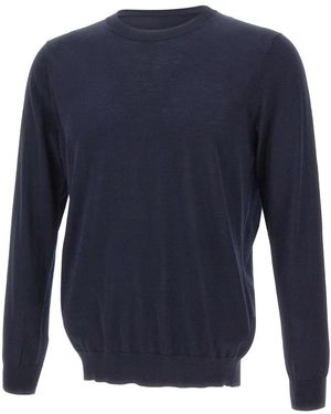 Kangra Round-Neck Knitwear - Blue