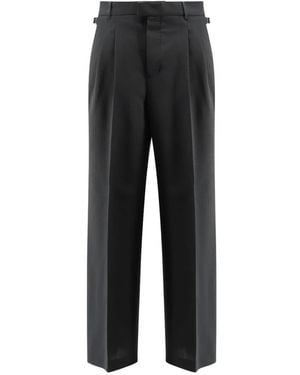 Ami Paris Straight Trousers - Nero