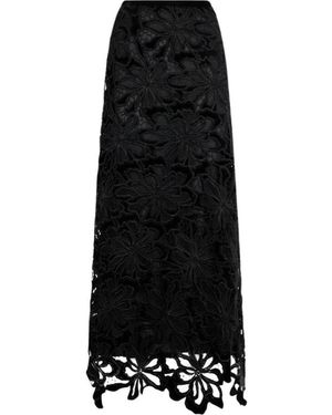 Roberto Cavalli Maxi Skirts - Negro