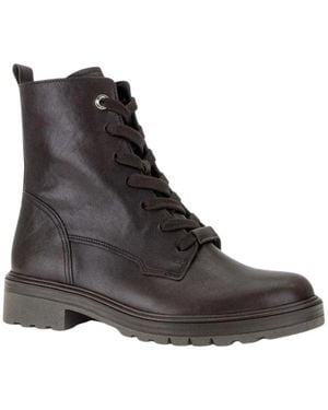 Gabor Lace-Up Boots - Noir