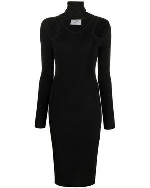 Coperni Knitted Dresses - Black