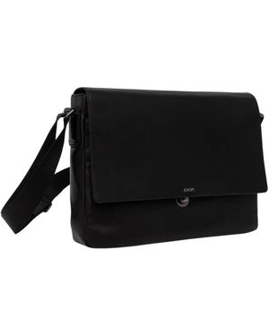 Joop! Tassen ,Zwart ,Leer Cerratano Janis Messenger