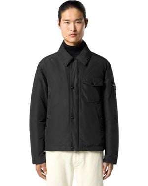 Stone Island Lichte Jassen - Zwart