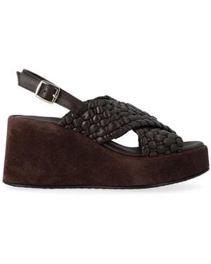 Pons Quintana Wedges - Brown