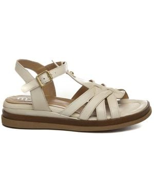 Mjus Flat Sandals - Metallizzato