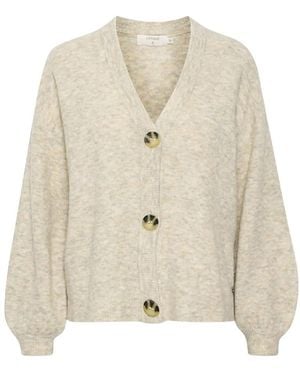 Cream Cardigans - Natural