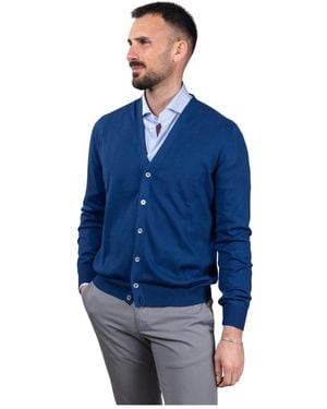 Gran Sasso Cardigans - Blue