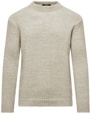 Bomboogie Round-Neck Knitwear - Gris