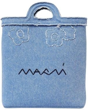 Marni Tote Bags - Blu