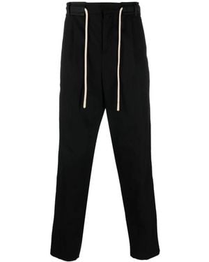 Palm Angels Slim-Fit Trousers - Black