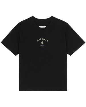 MM6 by Maison Margiela T-Shirts - Black