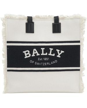 Bally Tote Bags - White