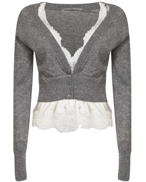 Ermanno Scervino Cashmere Knitwear - Gris