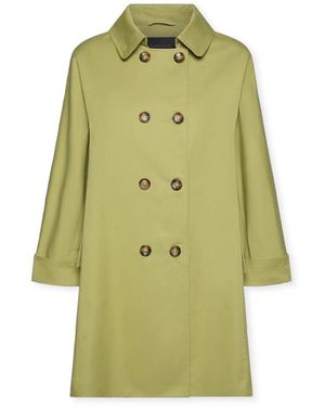 Elena Miro Double-Breasted Coats - Verde
