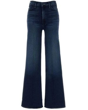 Mother Wide Jeans - Azul