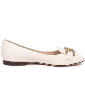 Tod's Ballerina Shoes - White