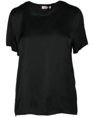 Think! Elegante Blusa De Viscosa Rayón, Mujer, Talla - Negro