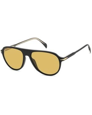 David Beckham Sunglasses - Metallic