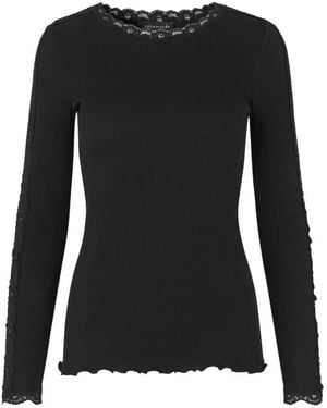 Rosemunde Long Sleeve Tops - Nero
