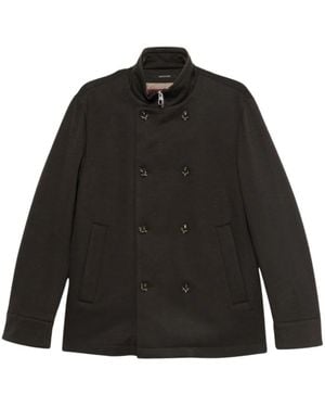 Montecore Double-Breasted Coats - Nero