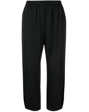 Giorgio Armani Cropped Trousers - Black