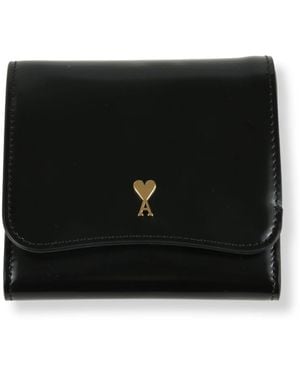 Ami Paris Wallets & Cardholders - Black