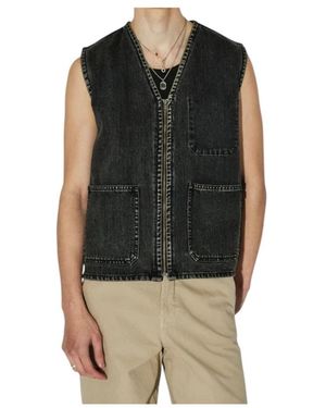 Dr. Denim Enver Worker Vest - Zwart