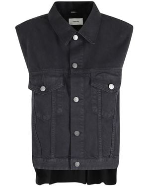 Haikure Jassen ,Zwart ,Katoen Ryder Vest
