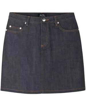 A.P.C. Standard Skirt - Blauw