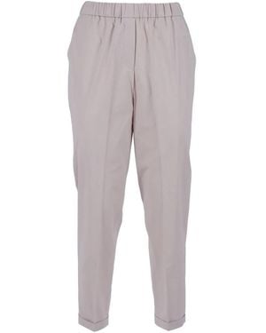 Antonelli Slim-Fit Trousers - Grey