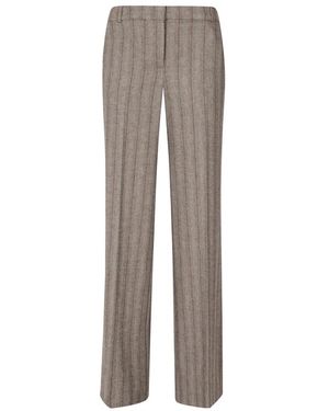 Kiltie Broeken ,Bruin ,Rechte Broek - Grijs