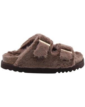 Scholl Comfort Satinkol Slipper - Bruin