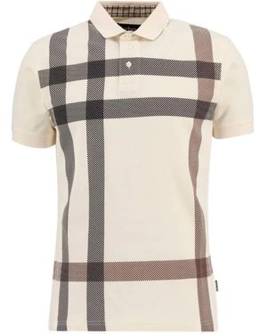 Barbour Polo Shirts - Natural