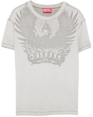 DIESEL T-Ila-Aa7 T-Shirt - Grijs