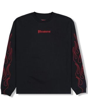 Pleasures Oe Heavyweight Long Sleeve - Zwart