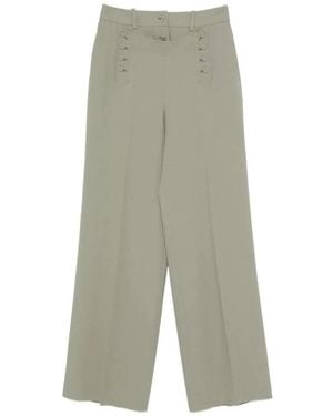 Ermanno Scervino Wide Trousers - Green