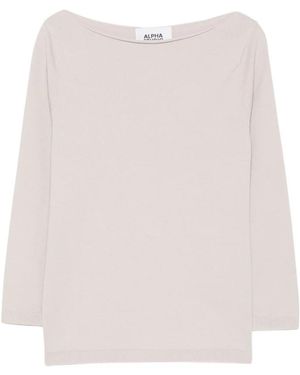 Alpha Studio Long Sleeve Tops - Rosa