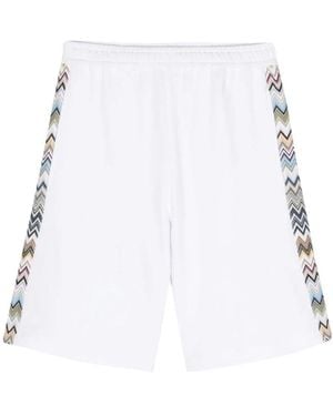 Missoni Stylische Hosen Für Männer Und Frauen - Weiß
