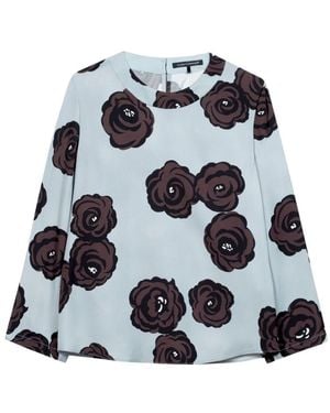Luisa Cerano Blouses - Blue