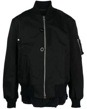 Sacai Bomber Jackets - Black