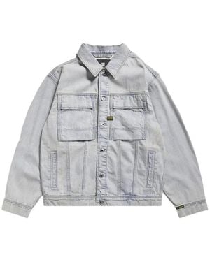 G-Star Oversized Denim Jacket - Grijs