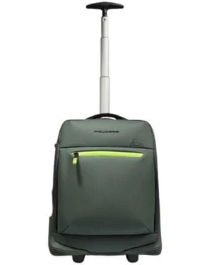 Piquadro C2Ow Konvertierbarer Rollrucksack - Grün
