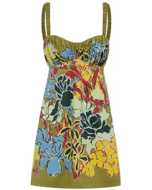 ALÉMAIS Entspanntes Minikleid - Grün