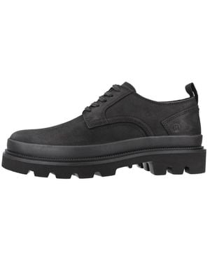 Clarks Laced Shoes - Negro