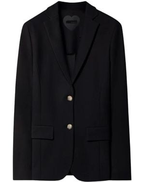 Rrd Jassen ,Zwart ,Leer Surflex Winter Mono Blazer