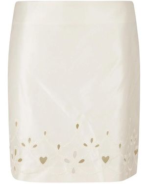 Chloé Short Skirts - Blanco