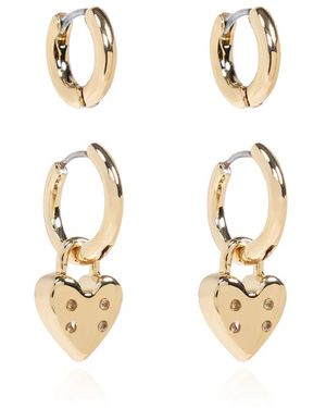 AllSaints Zwei Paar Ohrringe - Mettallic